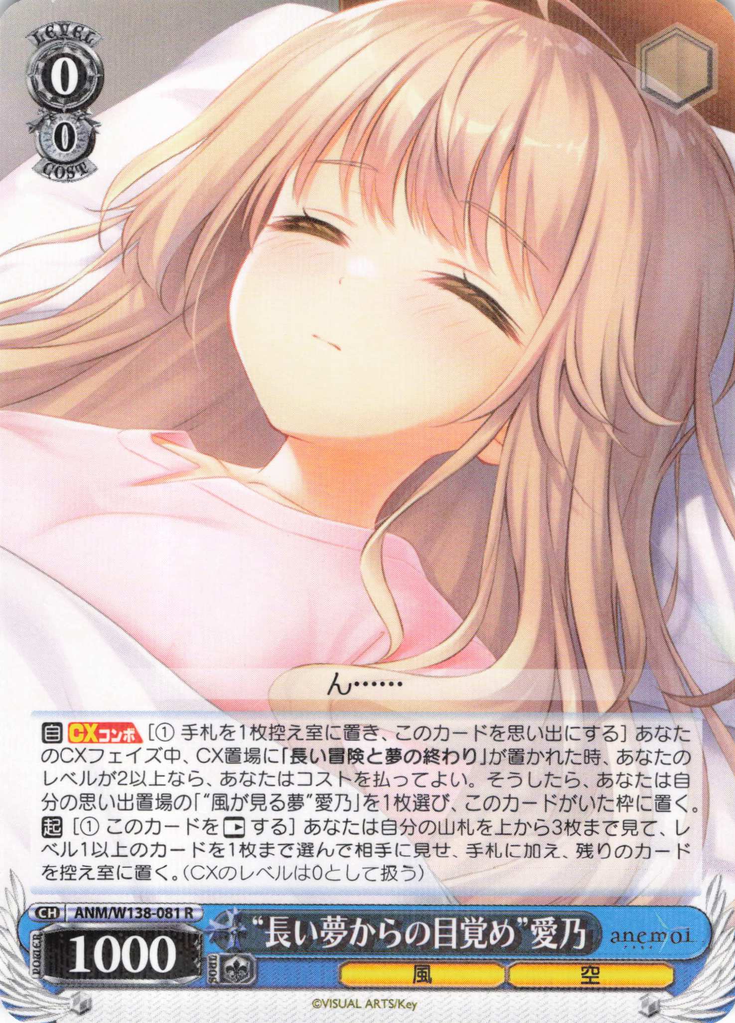 “長い夢からの目覚め”愛乃(R)(ANM/W138-081)